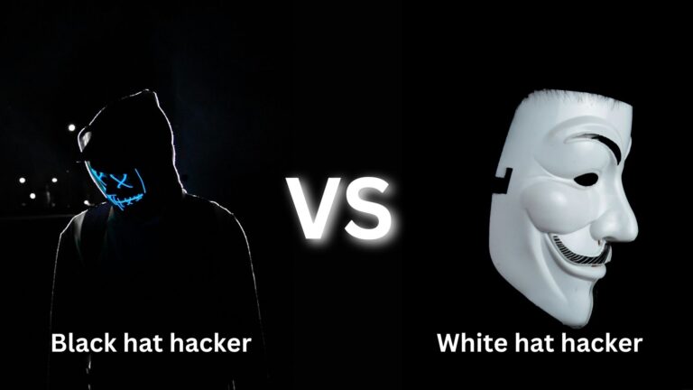 what is the difference between white hat hacker vs black hat hacker?